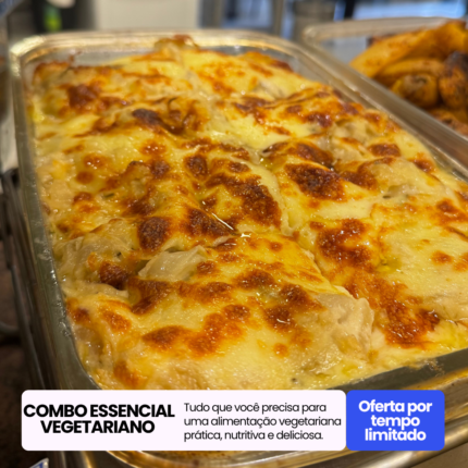 COMBO ESSENCIAL VEGETARIANO — 10 PRATOS (350g)