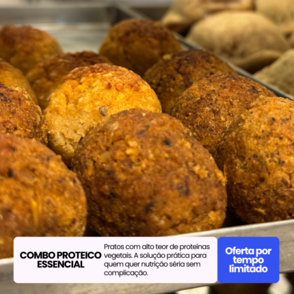 COMBO PROTEICO ESSENCIAL — 10 PRATOS (350g)